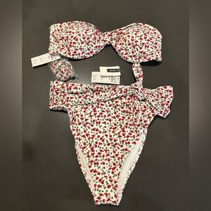 NWT Abercrombie & Fitch Strawberry Bikini